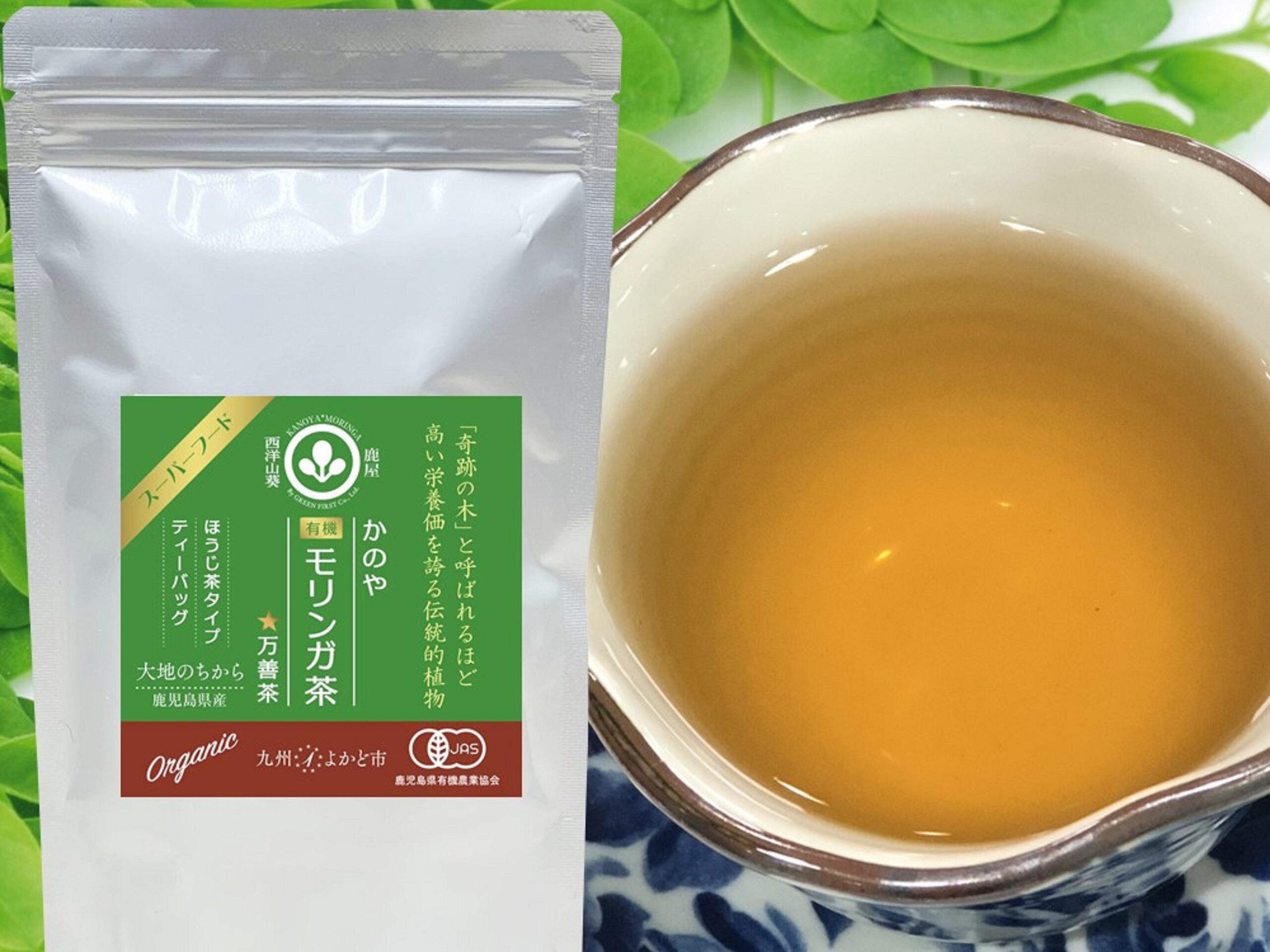 かのや有機モリンガ茶「万善茶」